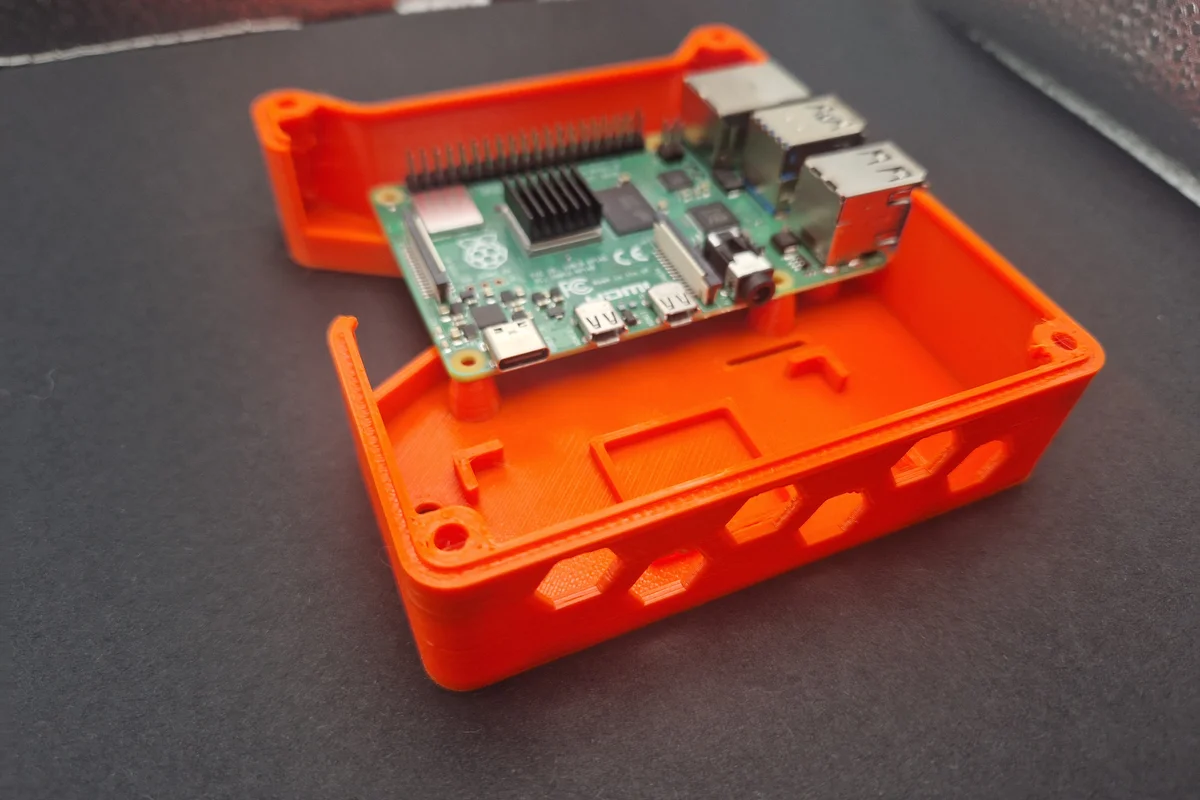 Корпус для Raspberry Pi 4 — 3D-печать PETG, Toy3D.by Минск