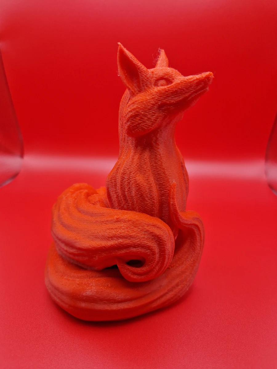 Лисица — декоративная фигурка — 3D-печать PLA · шёлковый, Toy3D.by Минск